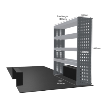 MR4 Express Range For Man TGE - One Bay - Shelves only