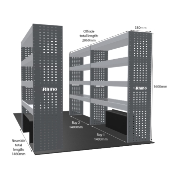 MR4 Express Range For Man TGE - Full Configuration - Shelves only