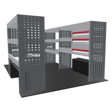 MR4 Express Range For L2H1 Renault Trafic 2014- Full Configuration - Drawers + Shelves