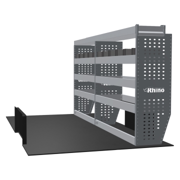 MR4 Express Range For Citroen Dispatch L3H1- Two Bays - Top Tray configuration with matting