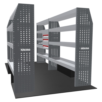 MR4 Express Range For L3H2 - Rear-Wheel Drive - Nissan NV400 (Interstar) 2010-2024 - Full Configuration - Drawers + Shelves