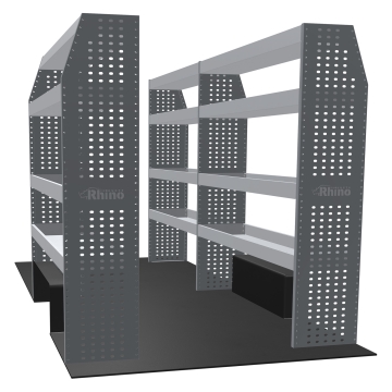 MR4 Express Range For L3H2 - Rear-Wheel Drive Nissan NV400 (Interstar) 2010-2024 - Full Configuration - Shelves only