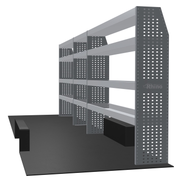 MR4 Express Range For L4H2 - Rear Wheel Drive - Nissan NV400 (Interstar) 2010-2024 - Three Bays - Shelves only