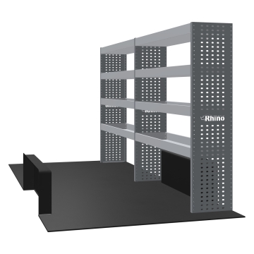 MR4 Express Range For L2H3 Ford Transit 2014 - Front-Wheel Drive Two Bays - Shelves only