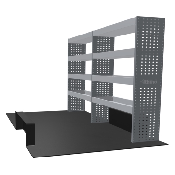 MR4 Express Range For L2H3 - Rear Wheel Drive - Ford Transit 2014 - Two Bays - Shelves only