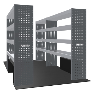 MR4 Express Range For L3H3 Ford Transit 2014 - Front-Wheel Drive - Full Configuration - Shelves only