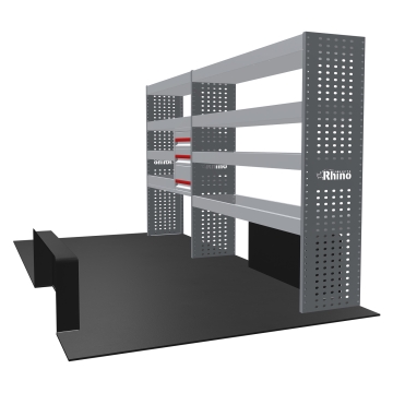 MR4 Express Range For L3H3 - Rear Wheel Drive - Ford Transit 2014 - Two Bays - Drawers + Shelves
