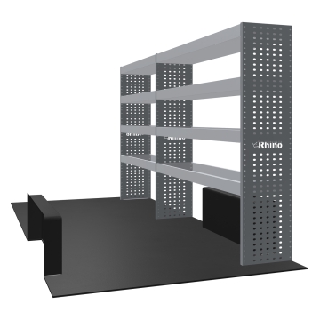 MR4 Express Range For L3H3 - Rear Wheel Drive - Ford Transit 2014 - Two Bays - Shelves only