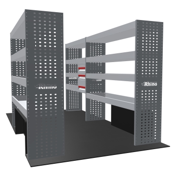 MR4 Express Range For L3H3 - Rear Wheel Drive - Ford Transit 2014 - Full Configuration - Drawers + Shelves