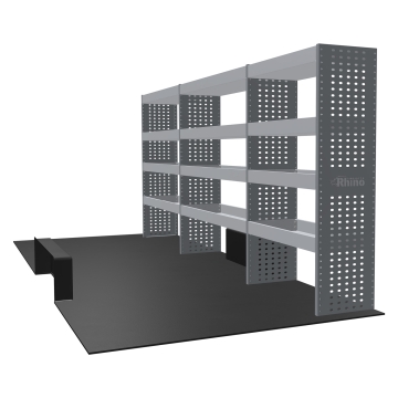 MR4 Express Range For L4H3 - Rear-Wheel Drive - Ford Transit 2014 - Three Bays - Shelves only