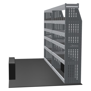MR4 Express Range For Mercedes Sprinter L2H2- Two Bays - Top Tray configuration with matting