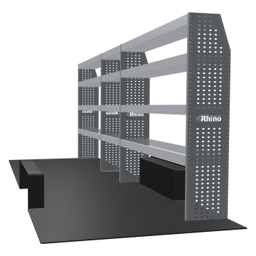 MR4 Express Range For L3H2 - Rear-Wheel Drive - Volkswagen Crafter 2006-2017 - Three Bays - Shelves only