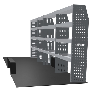 MR4 Express Range For L4H3 - Rear-Wheel Drive - Mercedes Sprinter 2006 - 2018 - Four Bays - Shelves only