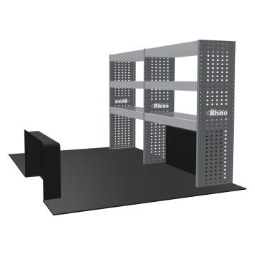 MR4 Express Range For L1H1 Peugeot Boxer 2006- Two Bays - Shelves only