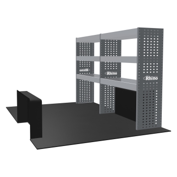MR4 Express Range For L2H1 Fiat Ducato 2006- Two Bays - Shelves only
