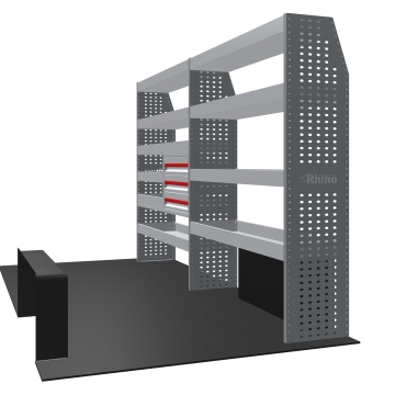 MR4 Express Range For L3H3 IVECO Daily 2014 - Two Bays - Drawers + Shelves