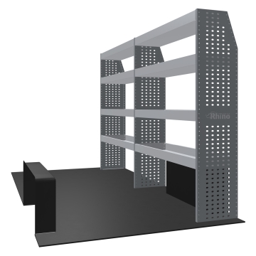 MR4 Express Range For L3H3 IVECO Daily 2014 - Two Bays - Shelves only