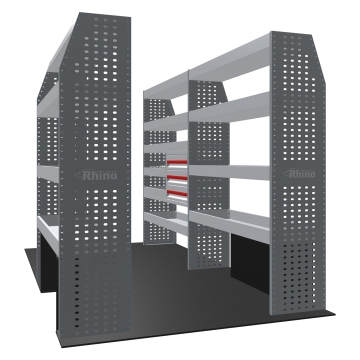 MR4 Express Range For L3H3 IVECO Daily 2014 - Full Configuration - Drawers + Shelves