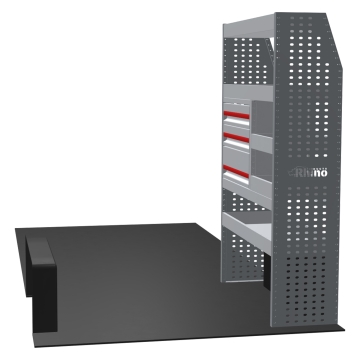 MR4 Express Range For L3H2 Nissan Interstar 2024 - One Bay - Drawers + Shelves