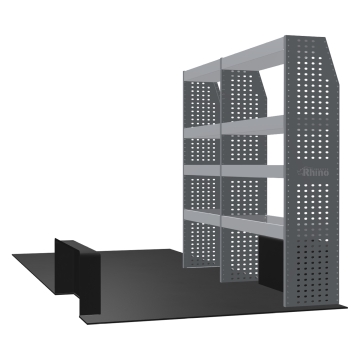MR4 Express Range For L3H2 Nissan Interstar 2024 - Two Bays - Shelves only