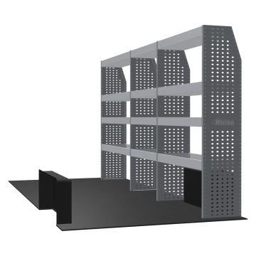MR4 Express Range For L3H2 Nissan Interstar 2024 - Three Bays - Shelves only