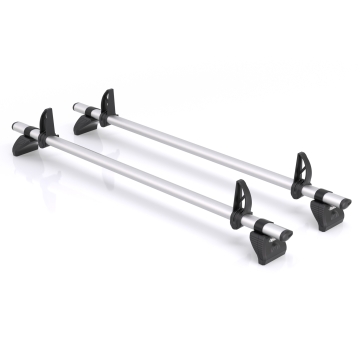 KammBar Pro for Volkswagen T7 Transporter 2024 - Short Wheelbase - Low Roof (L2H1), 2 Aluminium Bars