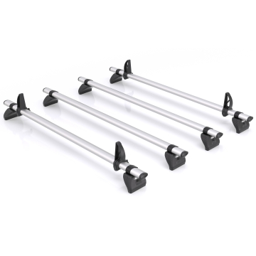 KammBar Pro for Nissan Interstar 2024 - Short Wheelbase - Low Roof (L2H2), 4 Aluminium Bars