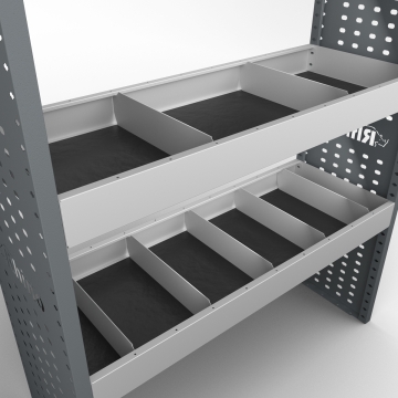 MR4 Shelf divider For 380mm Depth Shelf
