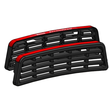 Plastic Tread Replacement Kit (Twin Black Step)