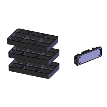 SafeStow4 Front Spacer Kit for CAT Ladders