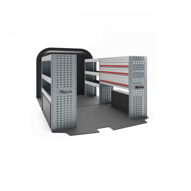 WIN - Kit out your van with MR4 racking from Rhino Products!