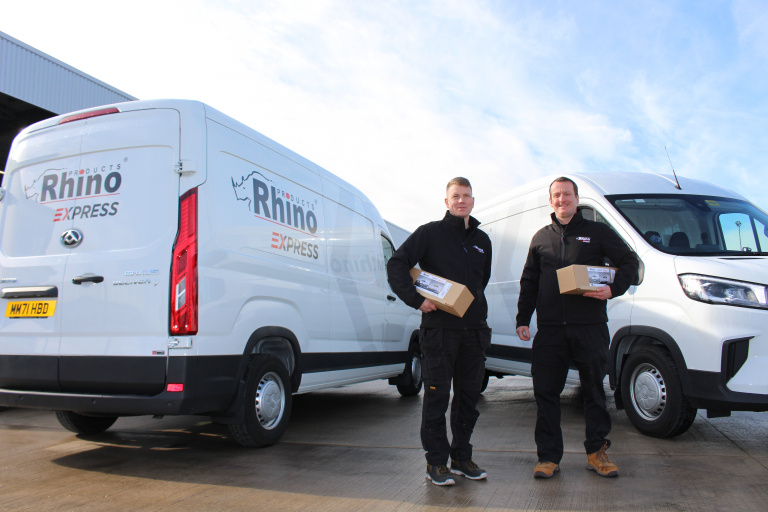 Rhino Products launches its own delivery service!