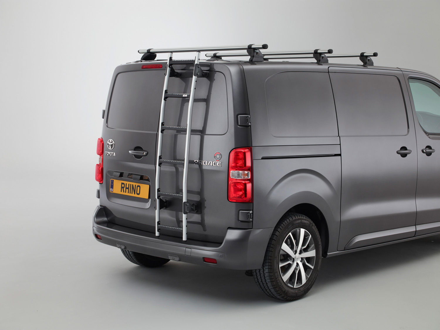Toyota Proace 2016 onwards - VanLadder and Kamm Bars (black locks)