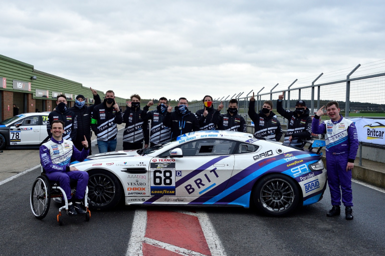 Victory for Aaron Morgan and Team BRIT at Snetterton!